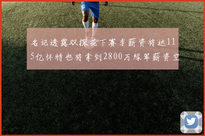 名记透露双探花下赛季薪资将达115亿怀特也将拿到2800万绿军薪资空间依旧紧张